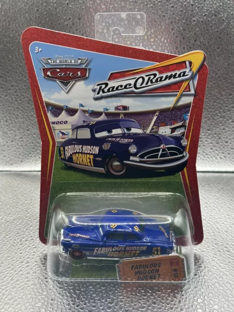 Disney Pixar The World Of Cars Race O Rama Fabulous Hudson Hornet #10