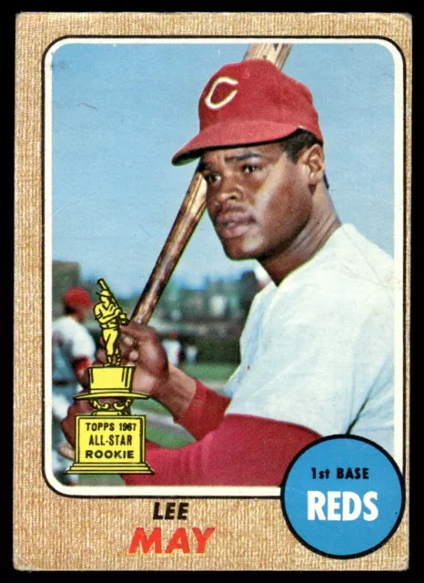 1968 Topps  NICE!! Lee May #487