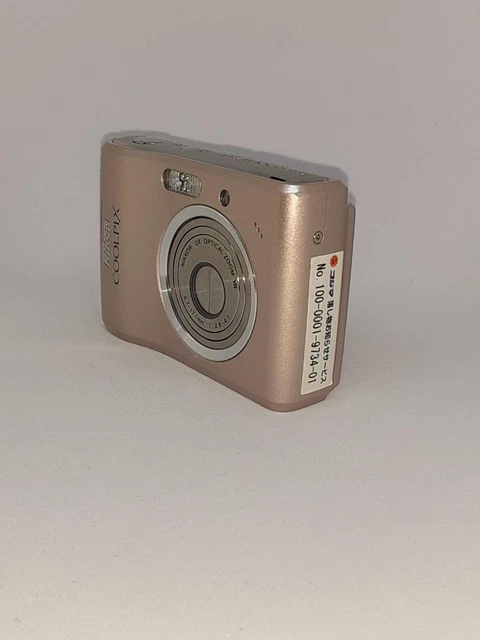 NIKON COOLPIX L15 Pink Compact Digital Camera AA Battery