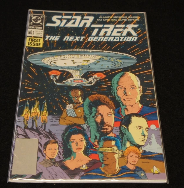 Star Trek Next Generation 1989 DC Comics 1st ISSUE in Excellent Condition NICE!