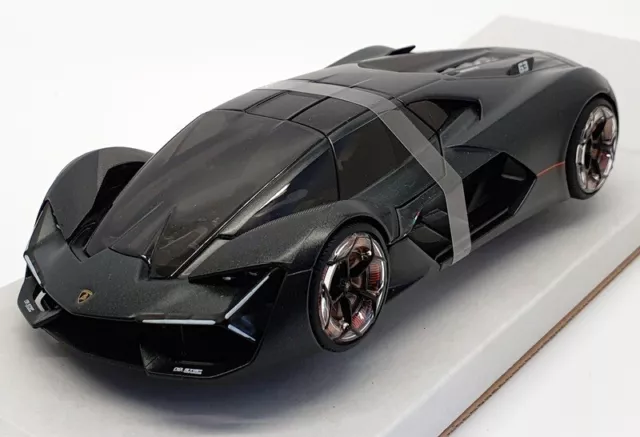 Burago1/24 Scale Model #18-21094 - Lamborghini Terzo Millennio - Met Grey