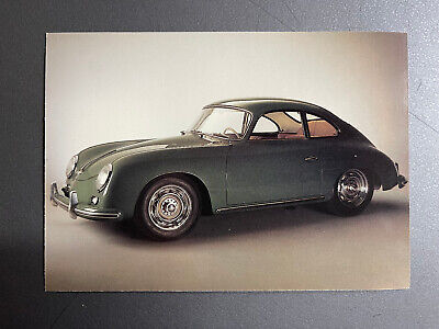 Porsche Usine Musée Carte Postale 1956 356 Un 1600 S Coupe Rare Awesome L@@K