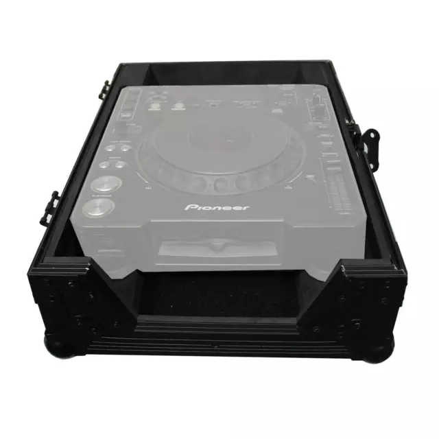 Pro-X XS-CDBL Black Large Format CD/CDJ Digital Media Player DJ Case