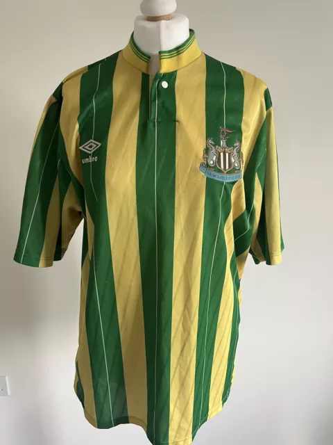 newcastle united away shirt 88/89