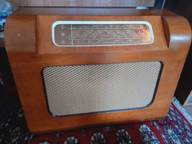 Circa 1949 Ferguson Valve Radio