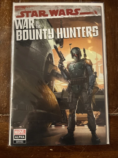 Star Wars: War Of The Bounty Hunters Alpha (#1 ) Clayton Crain Trade Dress Nm