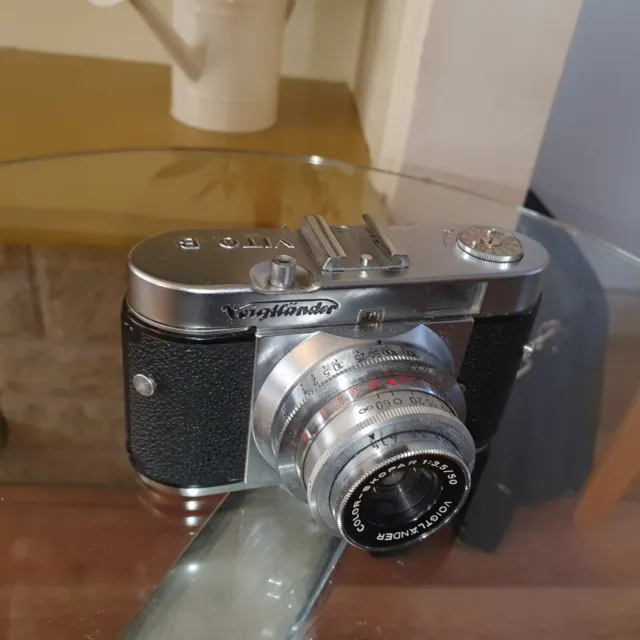 Voigtlander Vito B Vintage 35mm Film Camera Vintage & case