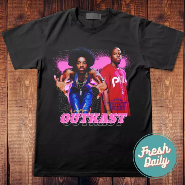 Outkast T Shirt Hip Hop 90s Graphic Tee Rap Shirt