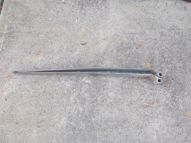 Pair Of Heavy Iron Barn Door Strap Hinges Approx. 39” Long x 2 3/4" Wide  Gate 10