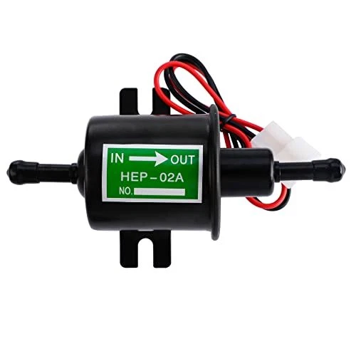 CarBole Pompe à Essence Électrique Universelle 12V 4–7PSI Pompe à Carburant É...