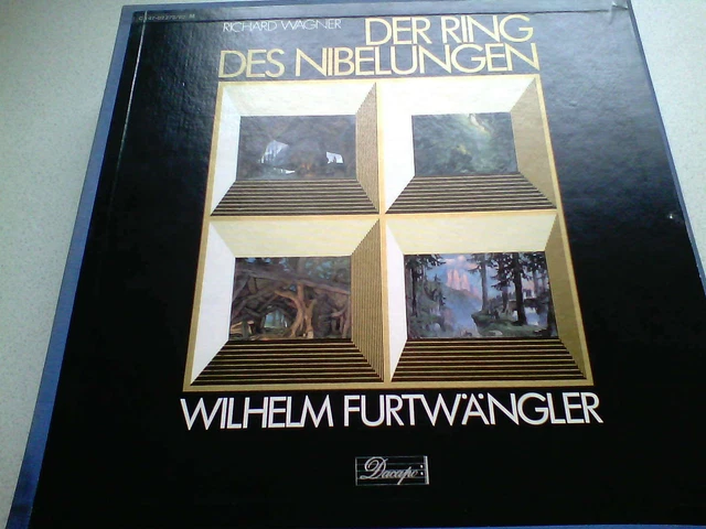 RICHARD WAGNER DER Ring des Nibelungen WILHELM FURTWÄNGLER 1972 EUR 180
