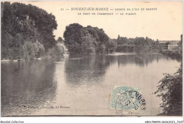 ABNP8-94-0753 - NOGENT-SUR-MARNE - pointe de l'ile de beaute - le pont de C