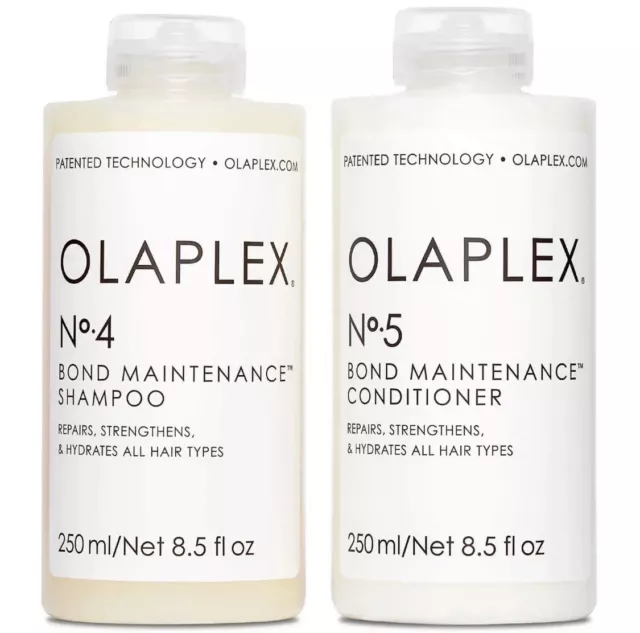 Olaplex Bond Maintenance No.4 Shampoo (250ml) and No.5 Conditioner (250ml) Set