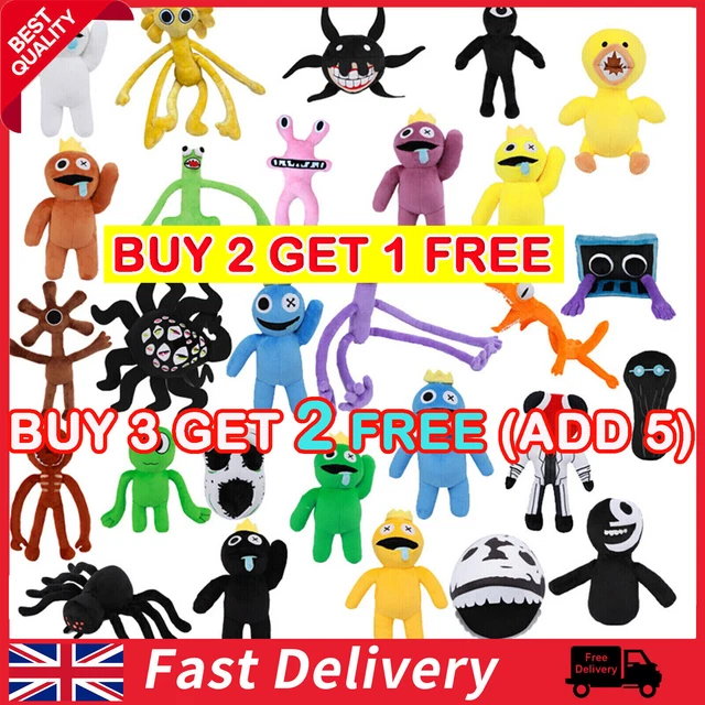 ROBLOX RAINBOW FRIENDS Doors Game Plush Toy Stuffed Doll Kid Xmas Gift