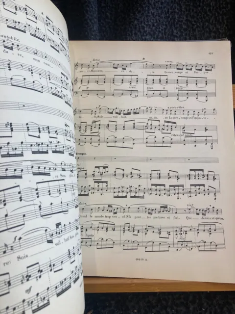 Bach Passion Saint-Matthieu Partition chant piano française Antheunis Lemoine 3