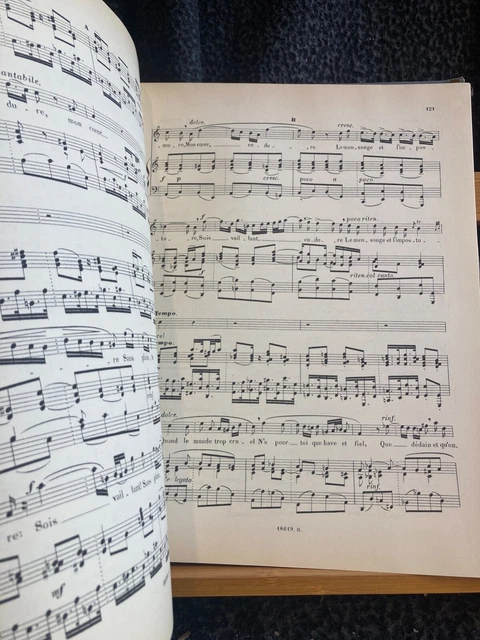 Bach Passion Saint-Matthieu Partition chant piano française Antheunis Lemoine 3