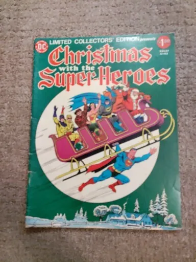 Christmas with the Super-Heroes 1976 LIMITED COLLECTOR`S EDITION C- 43 DC