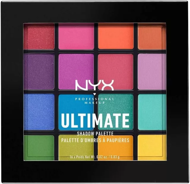 NYX Professional Makeup Palettes de Fards à Paupières Ultimate Shadow Palette 16