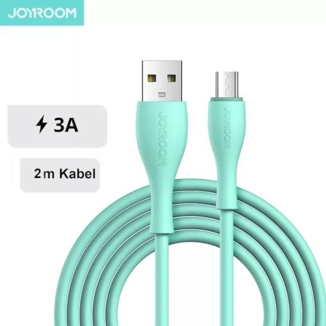 Micro USB Ladekabel Datenkabel Micro USB Kabel 3A 2m Joyroom