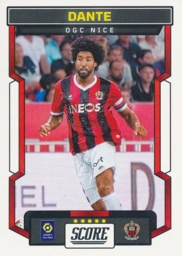 Carte Adrenalyn Signée OGC Nice - Football Ligue 1, Joueur Sarr, Collection