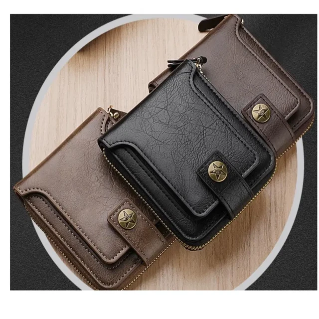 Patent Genuine Leather Id Credit Card Holder Wallet Mini Business Bank Card Holder Case Pocket Men