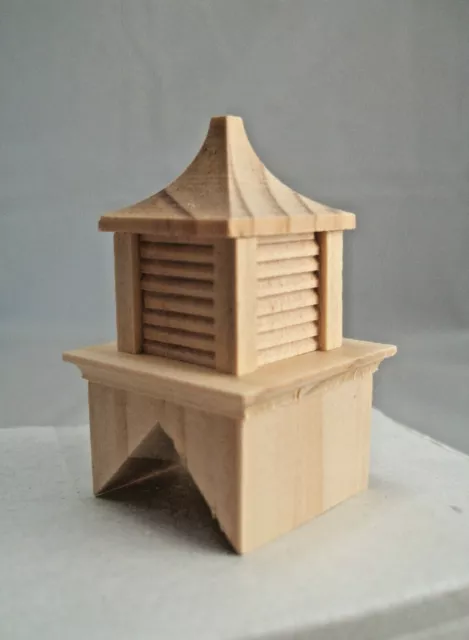 Cupola barn roof  Half Scale 1:24 Dollhouse wooden #H2407 Houseworks 1pc.