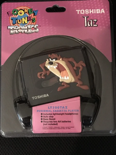 LOONEY TUNES TOSHIBA Taz LT300TAZ Personal Cassette Player