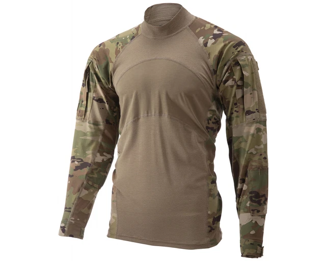 New Acs Army Ocp Multicam Combat Shirt Fr Hot Weather Top Large Fire Retardant