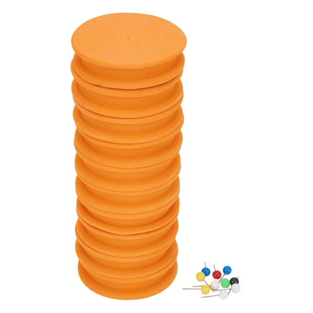 LINE WINDERS RIG Fishing Orange Organizer Pins Pulleys Thread Winding ...