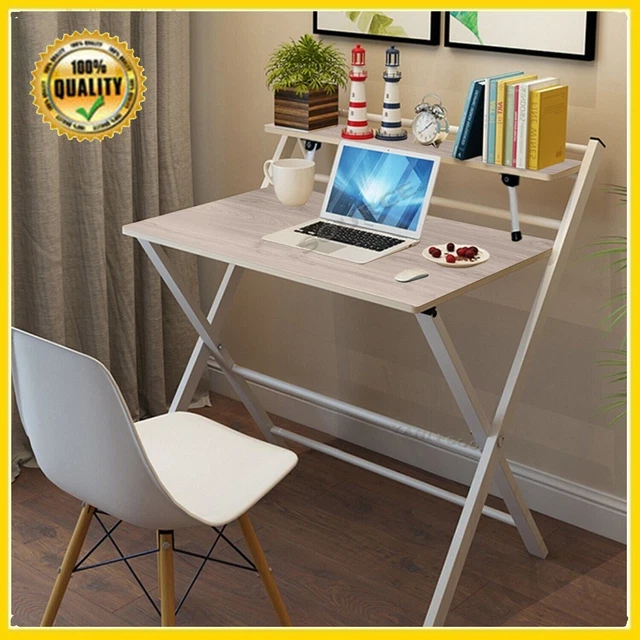 FOLDING STUDY DESK ForSmall Space Home Office Desk Simple Laptop
