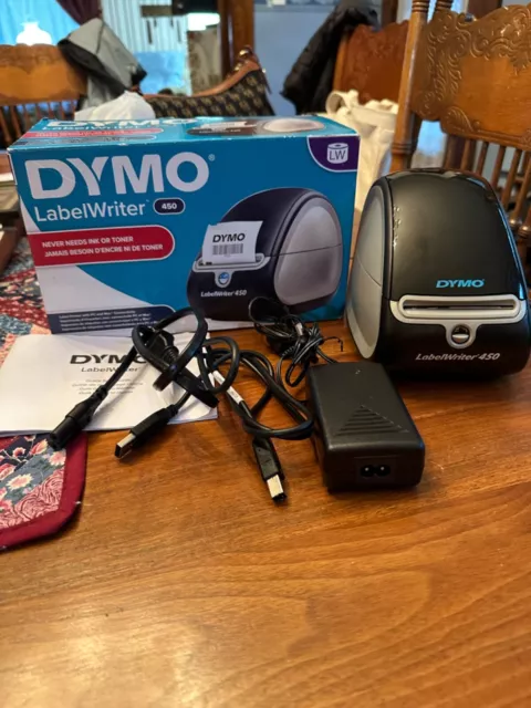 Dymo LabelWriter 450 Desktop Label Barcode Printer 1750110 USB