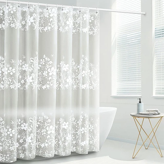 Simplicity Shower Curtain Decor Waterproof Cloth Bathroom Partition  Bathroom
