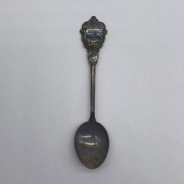 Vintage 800 Silver Garmisch Partenkirchen Collectible Spoon