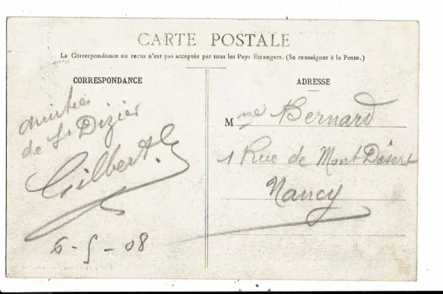 CPA-Carte Postale-FRANCE -Saint Dizier - Monument Commémoratif en 1908 VM7937 2