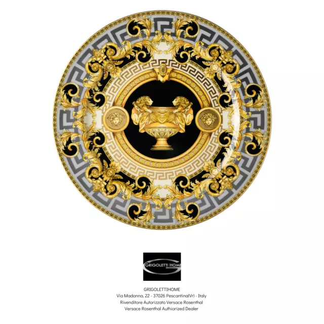 Versace Rosenthal - Prestige Gala - Piatto Segnaposto cm 30 - Rivenditore