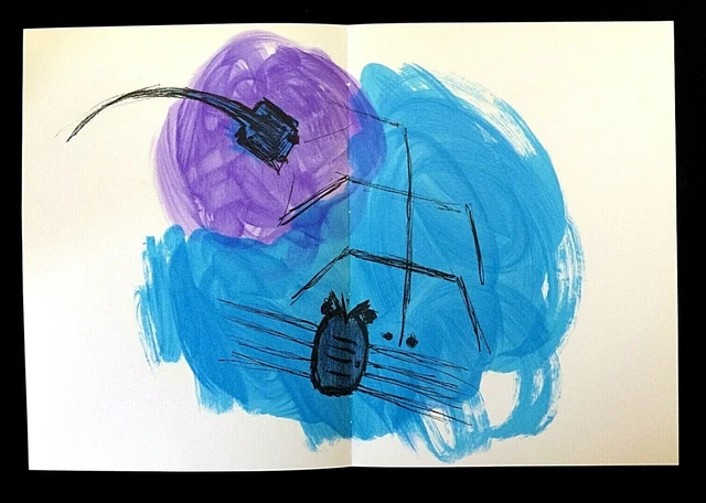 TAKIS . LITHOGRAPHIE Originale . Derrière Le Miroir - Dlm N°250