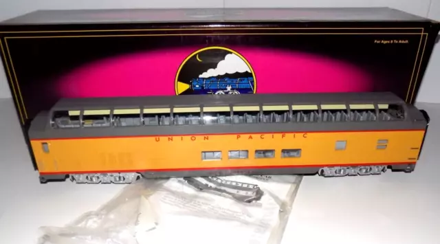 MTH Trains Union Pacific 70' ABS Full Length Vista Dome Passenger Car #20-6753 B