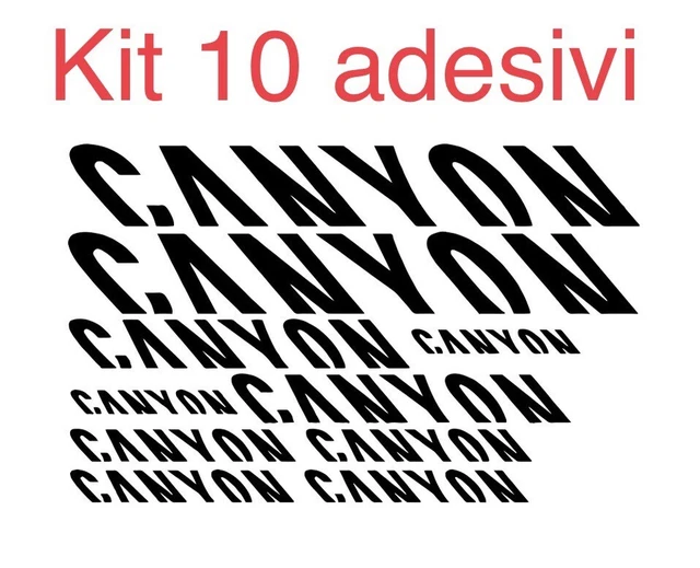 canyon stickers bike