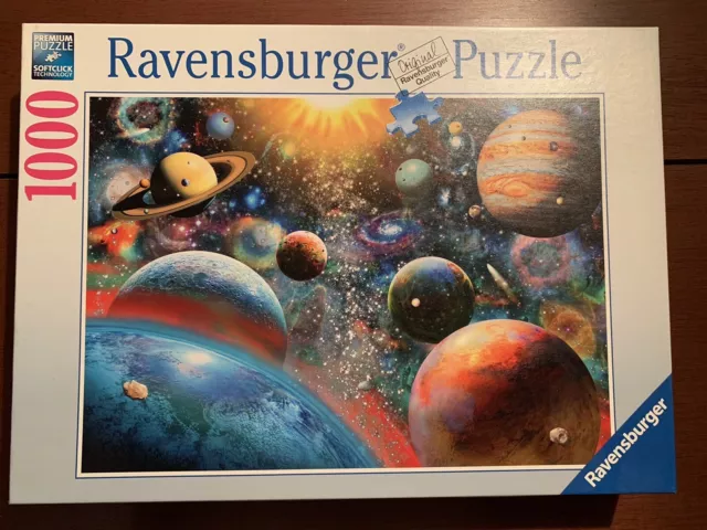 Ravensburger Complete Planetary Vision 1000 piece #198580 Jigsaw Puzzle Space