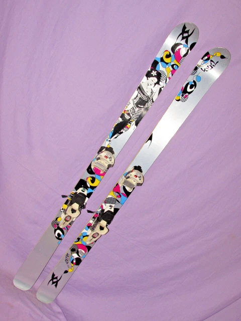 Volkl AURA women's all mountain Twin Tip skis 163cm w/ Marker Griffon bindings ~ Volkl AURA women's all mountain Twin Tip skis 163cm w/ Marker Griffon bindings ~