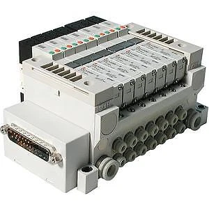 SMC VV5Q11-06C4FU0-Q Connettore plug-in collettore montato su base tipo D-Sub