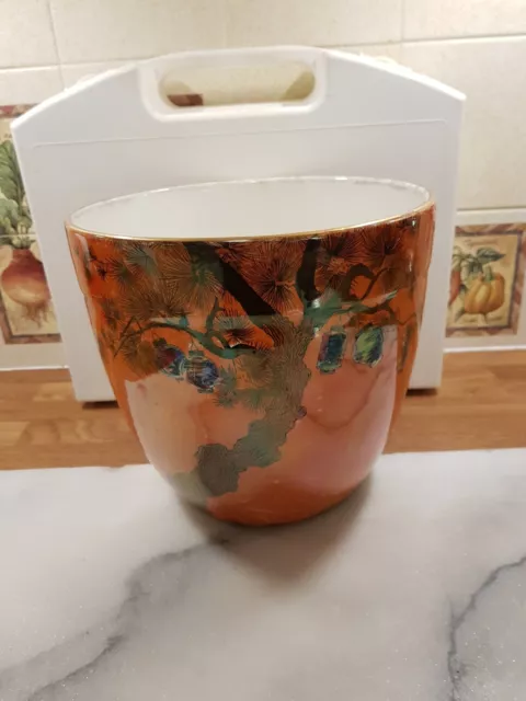 Royal Staffordshire Pottery Wilkinson Ltd Lustre Ware Planter H20cm X S22cm.