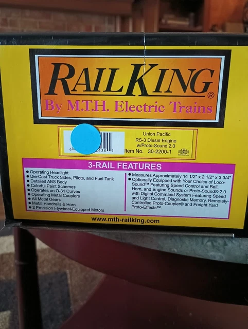 MTH Rail King 30-2200-1 R-3 Diesel Engine