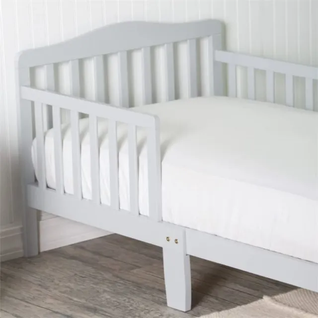 White Toddler Wood Bed Frame Childrens Kids Junior Bedframe Bedroom Furniture 2
