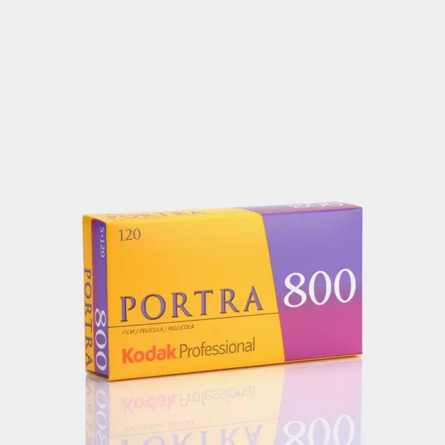 Kodak Professional Portra 800 Color 120 Film - 5 Pack