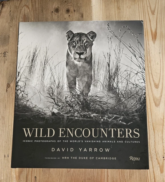 WILD ENCOUNTERS DAVID yarrow deluxe rare book only 500 made