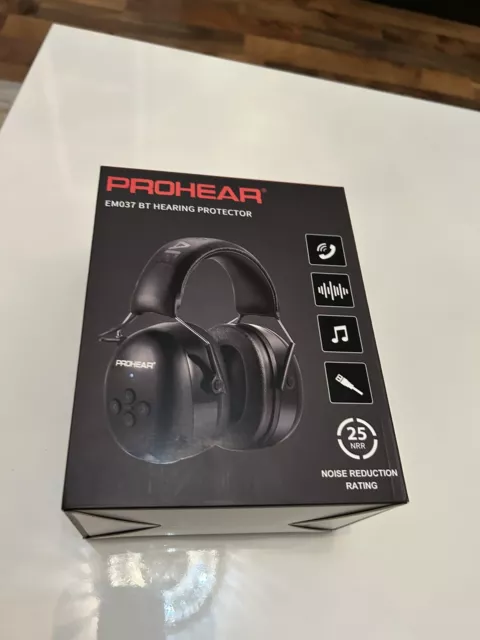 Ear Defender Wireless Bluetooth ricaricabile vivavoce professionale ascoltare nuovo