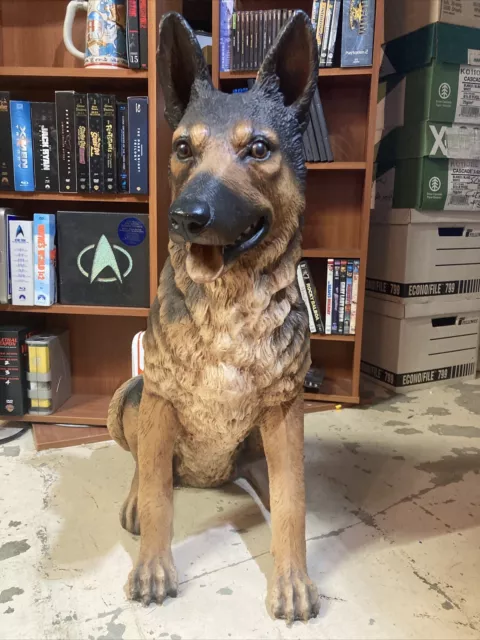 Life Size German Shepard Figurine