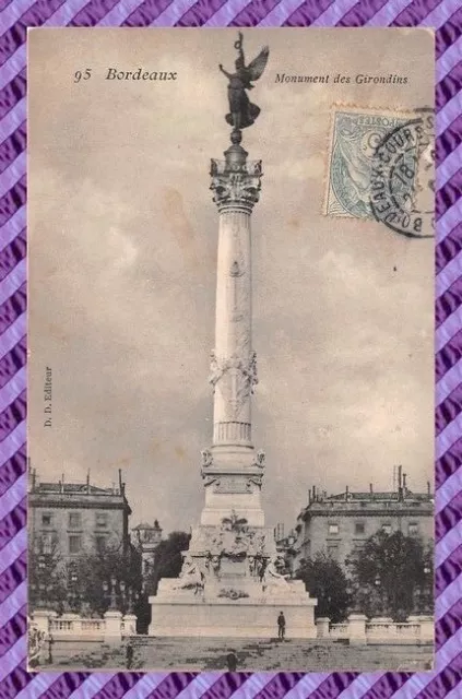 CPA 33 - BORDEAUX - Monument des girondins