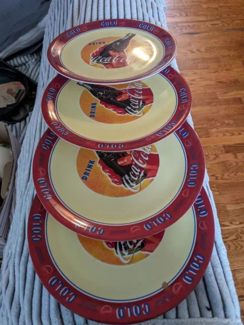 Vintage Gibson Coca Cola Plates